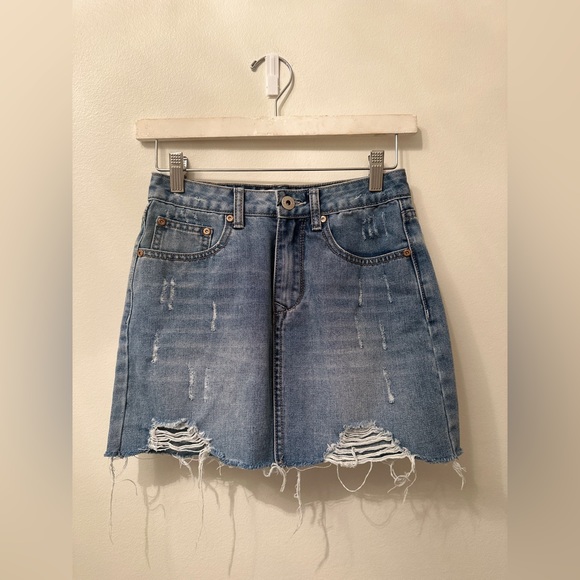 Blue Jean skirt: Size Small - Picture 1 of 5